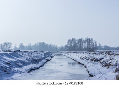river during winter
