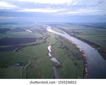 River Elbe Altmark East Germany