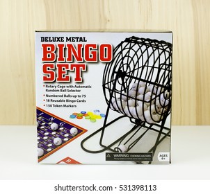 Deluxe Metal Bingo Cage Set