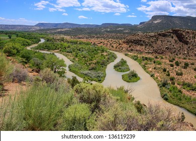 River Flows Through New Mexico Near Stock Photo 136119239 Shutterstock   River Flows Through New Mexico 260nw 136119239 