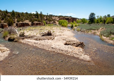 River In Gila National Forest