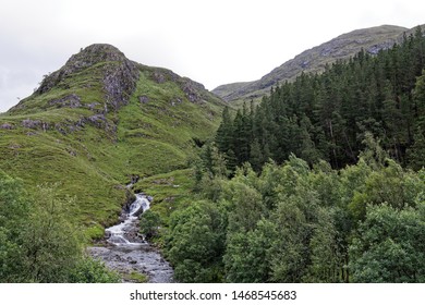 River In Glen Shiel - Scotland, UK