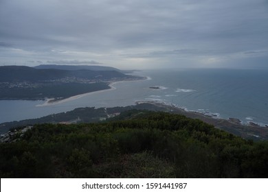 Miño River In A  Guarda, Village Of Pontevedra. Galicia,Spain