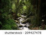 River at Gunung Kawi temple in Bali