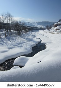 River Ibar, Passes Through The Snow