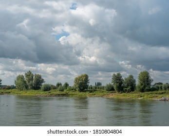 The River Ijssel And The City Of Zutphen