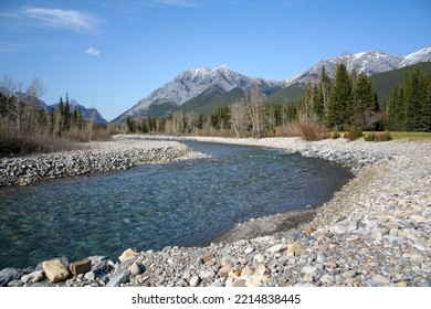 River In Kananaskis Alberta Canada