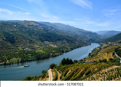 The river landscapes, UNESCO World Heritage. Douro River. Portugal.