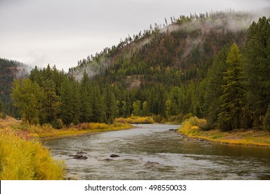 River In Missoula, Montana