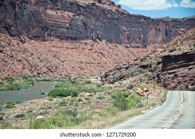 River near Arches National Park - Shutterstock ID 1271729200