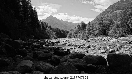 A River Nera Dolomites At Campo Tures