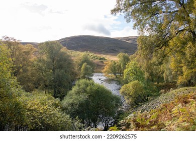 The River North Esk Just After Loch Lee