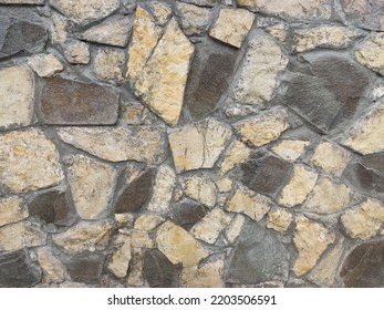 River Rock Texture For House Fence Wall Decoration