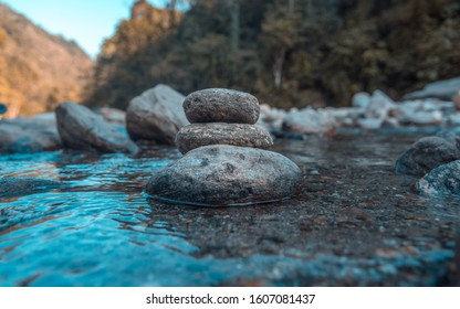 River Rocks Take Into Nikon D750