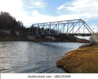 The River In Rural Nebraska USA