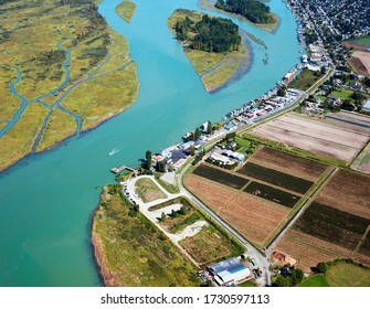 River Sediment In Delta, Fraser River