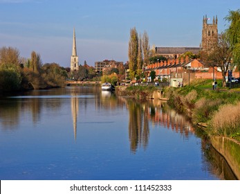 The River Severn Worcester