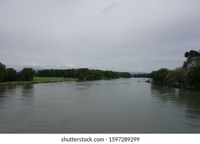 Rhône River Shot At Pont Saint-Bénézet In Avignon, France On May 19th.