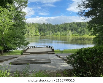 River Side Rustic Forest View