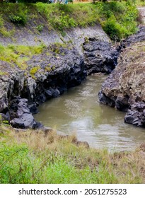 The River Splits The Black Rock