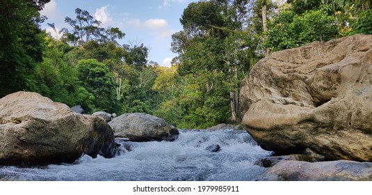 The River Splits The Rock