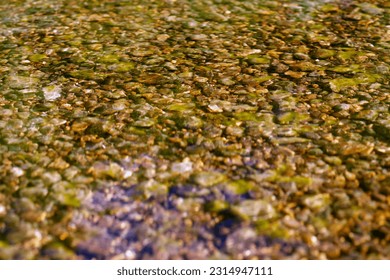 River Stone Background. High quality photo - Shutterstock ID 2314947111
