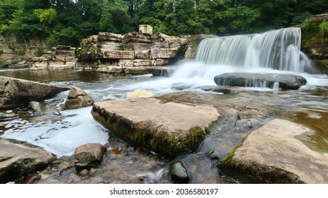 River Swale Waterfall Near Richmond