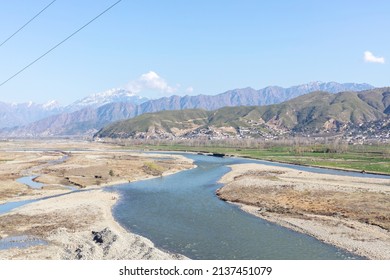 River Swat High Angle View