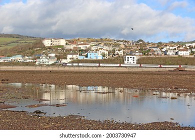 River Teign At Low Tide	