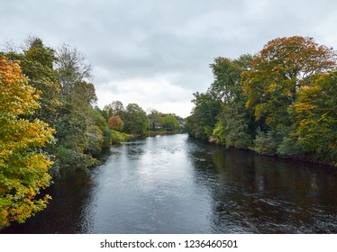 The River Teith In Callander.