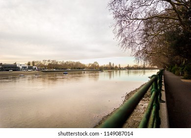 River Thames - Fulham Palace In Winter