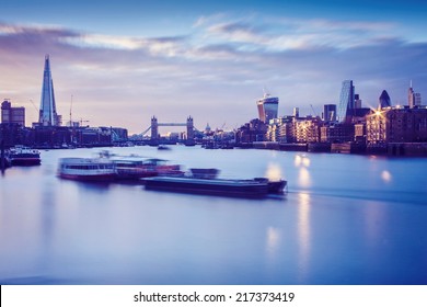 River Thames at sunset