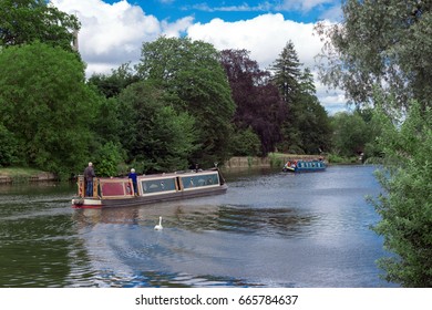 The River Thames At Wallingford In South Oxfordshire