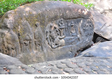 River Thousand Lingarsculpture On Stone Since Stock Photo 1054342337 ...