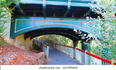 River Torrens Linear Park In Adelaide, Australia