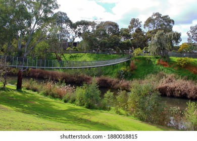 River Torrens Linear Park In Adelaide