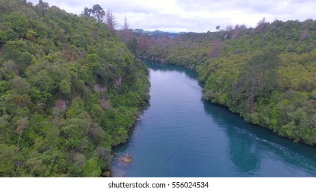 A river. View from above.