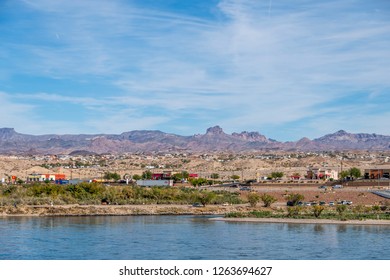 River view in the city of Laughlin. USA, November 2018