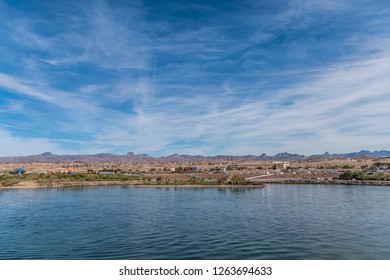 River view in the city of Laughlin. USA, November 2018