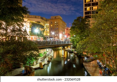 River Walk In San Antonio, Texas