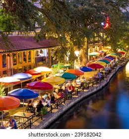 River Walk In San Antonio, Texas