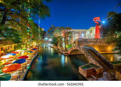 River Walk in San Antonio, Texas USA - Shutterstock ID 561041941
