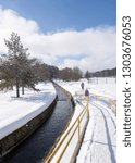 River in the winter