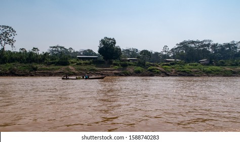 Riverboat On Madre De Dios River, Peru