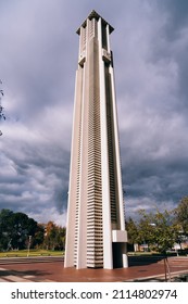 Riverside, California USA - 12 27 2021: The Campus Landscape Of University Of California (UC) Riverside