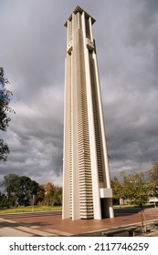 Riverside, California USA - 12 27 2021: The Campus Landscape Of University Of California (UC) Riverside