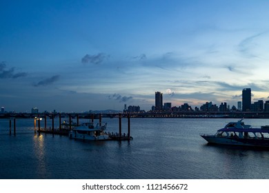riverside in night