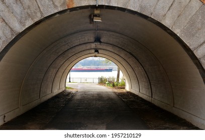 Riverside Park, New York City In Spring