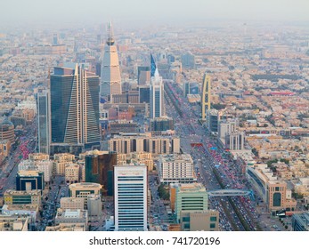 Riyadh February 29 Aerial View Riyadh Stock Photo (Edit Now) 384933541