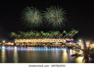 Riyadh Season fireworks In Saudia Arabia